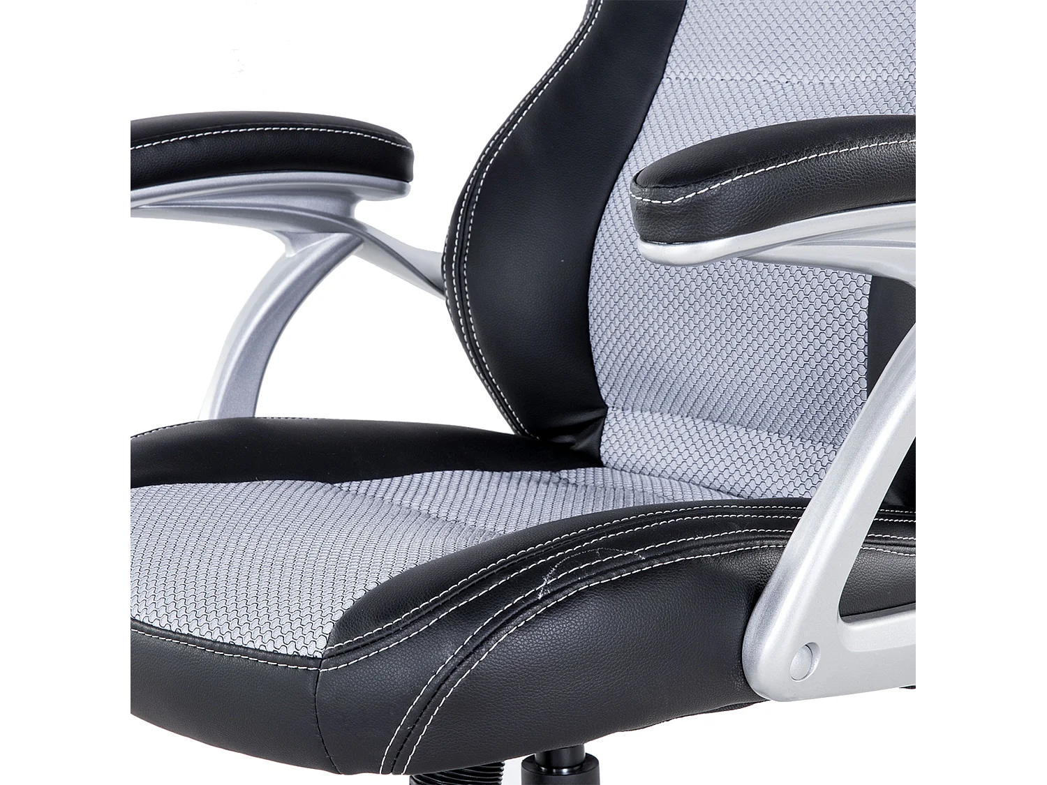 Bureaustoel Draaibaar EXPLORER Kunstleer Zwart