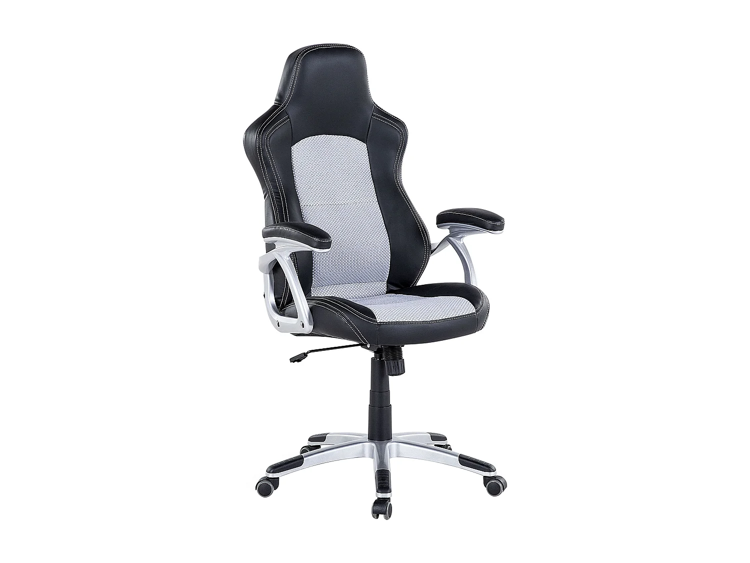 Chaise de bureau EXPLORER Cuir PU Noir