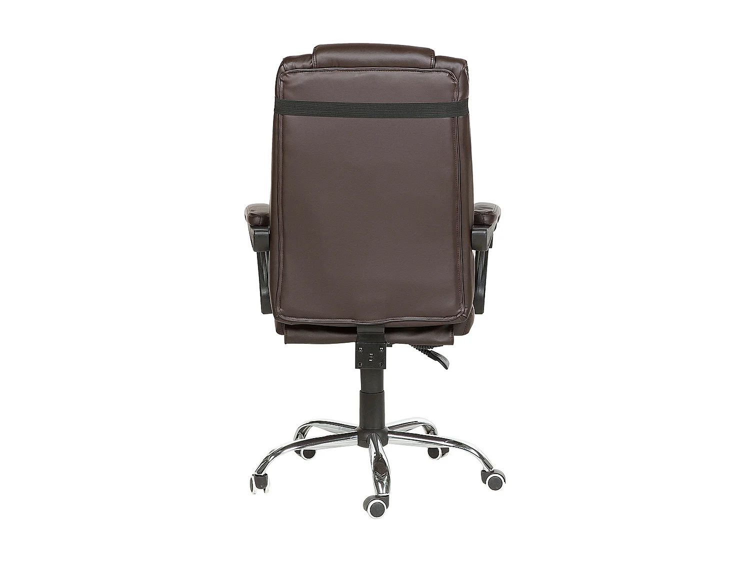 Fauteuil de bureau Cuir PU Marron foncé LUXURY