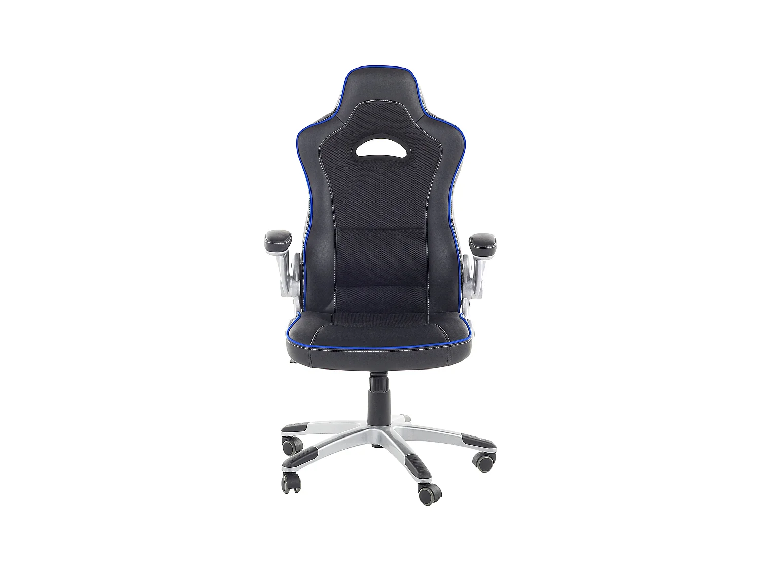 Directeursstoel Kunstleer Blauw MASTER