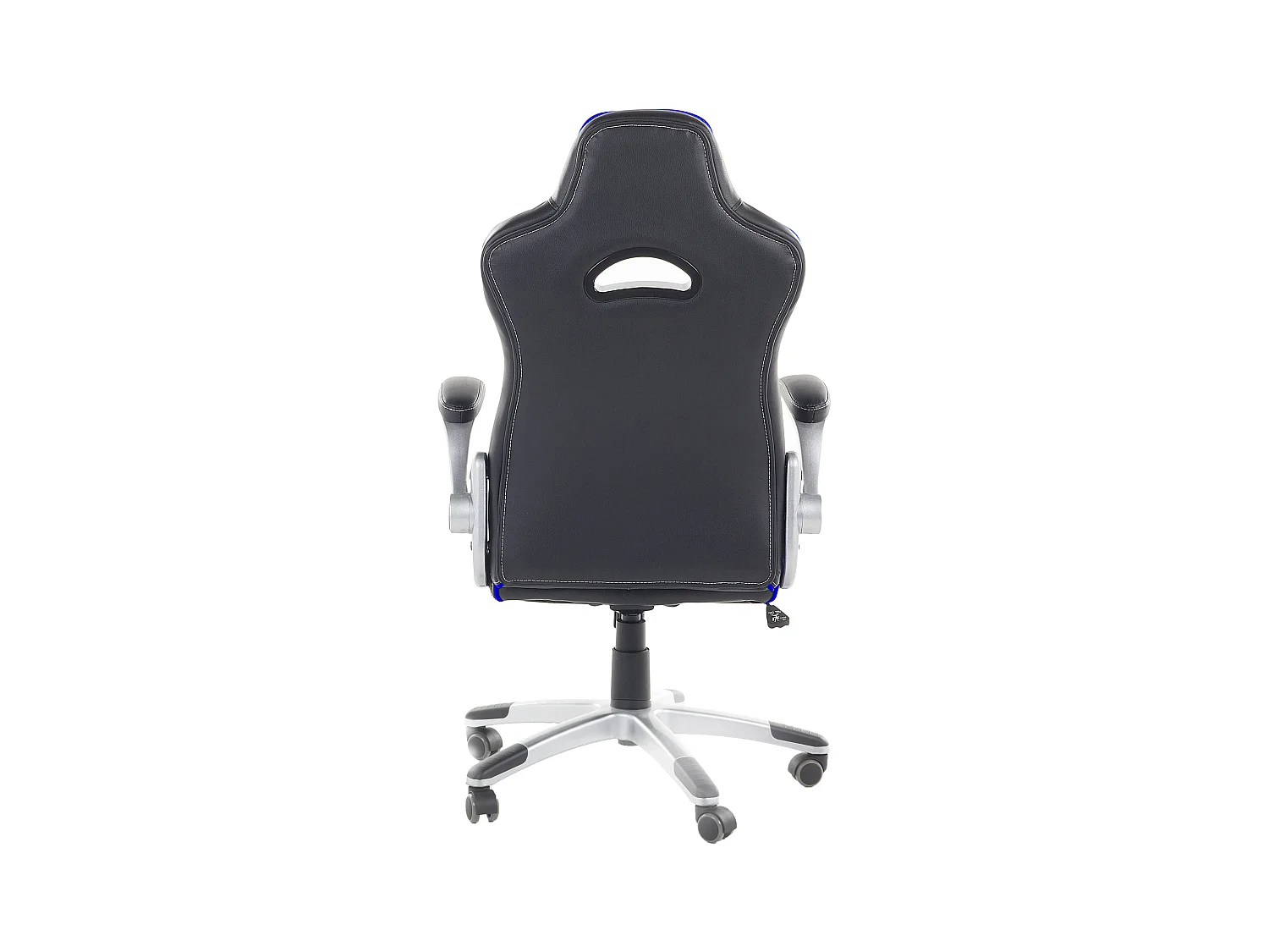 Directeursstoel Kunstleer Blauw MASTER