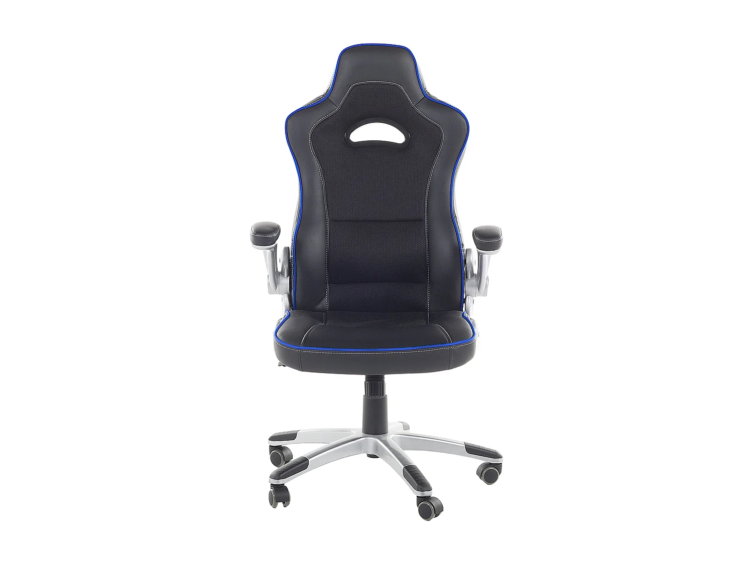 Fauteuil de bureau Cuir PU Bleu MASTER