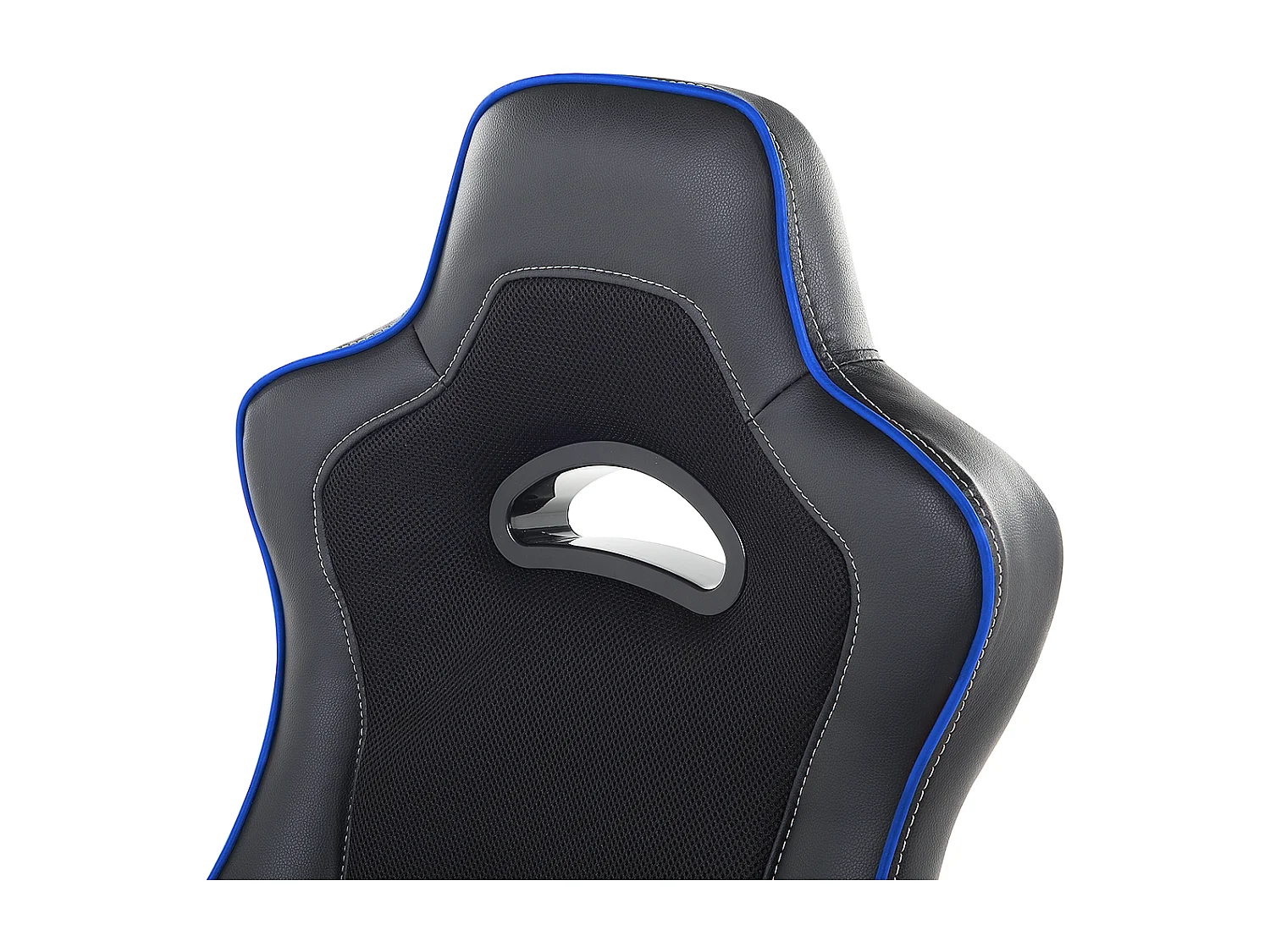 Fauteuil de bureau Cuir PU Bleu MASTER