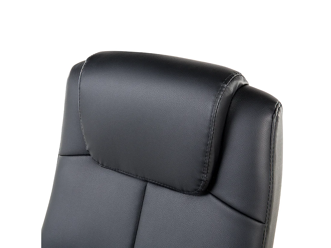 Fauteuil de bureau WINNER Cuir PU Noir