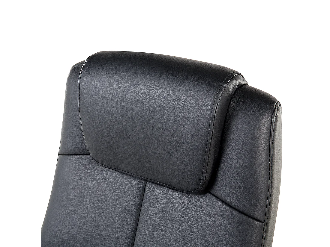 Fauteuil de bureau WINNER Cuir PU Noir
