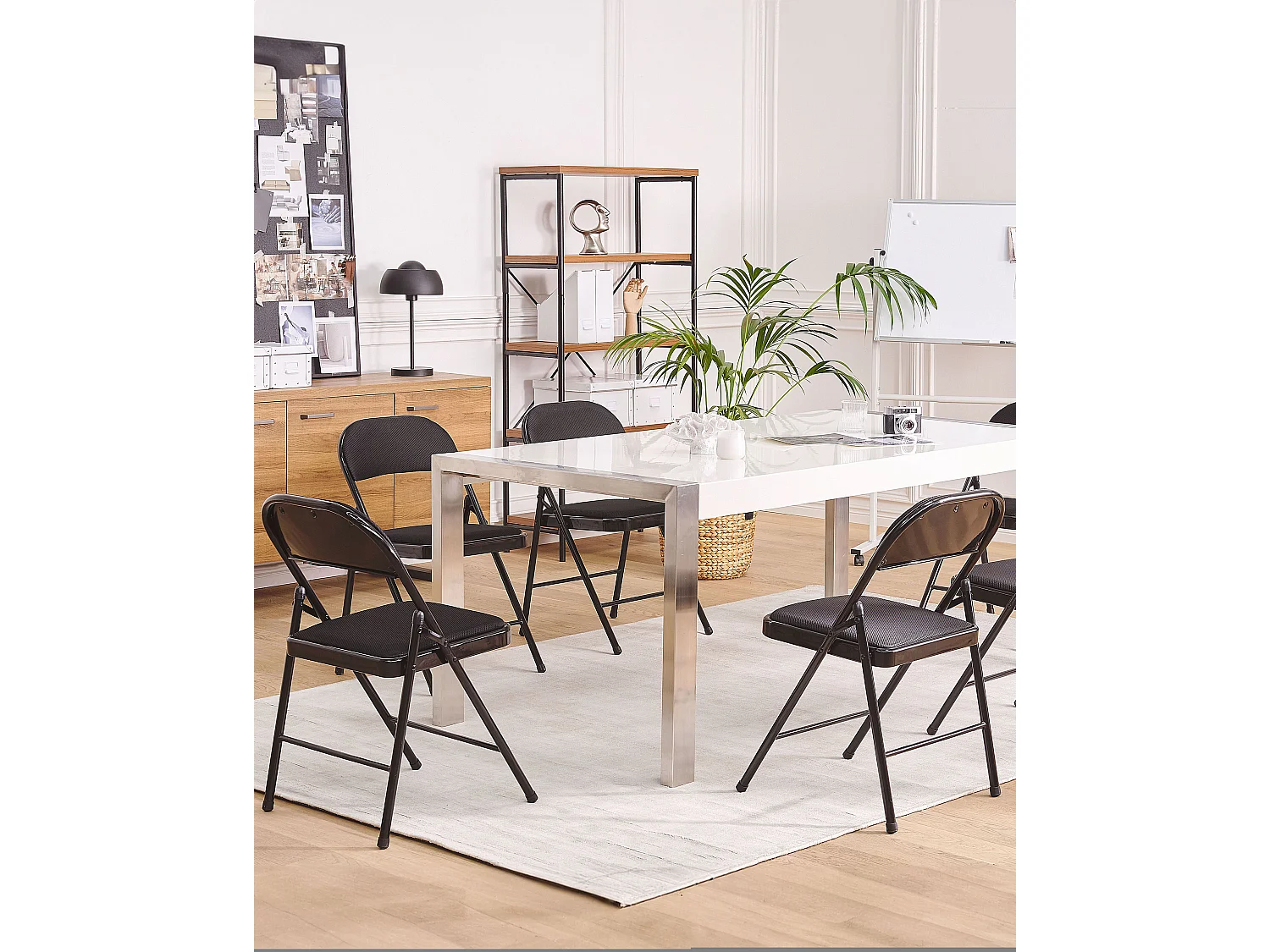 Klappstuhl 4er Set SPARKS Schwarz