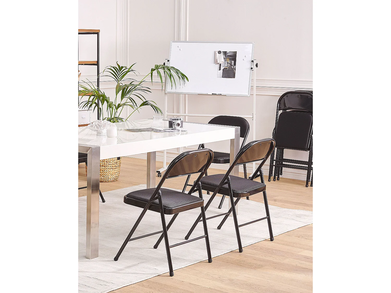 Set van 4 klapstoelen SPARKS Zwart