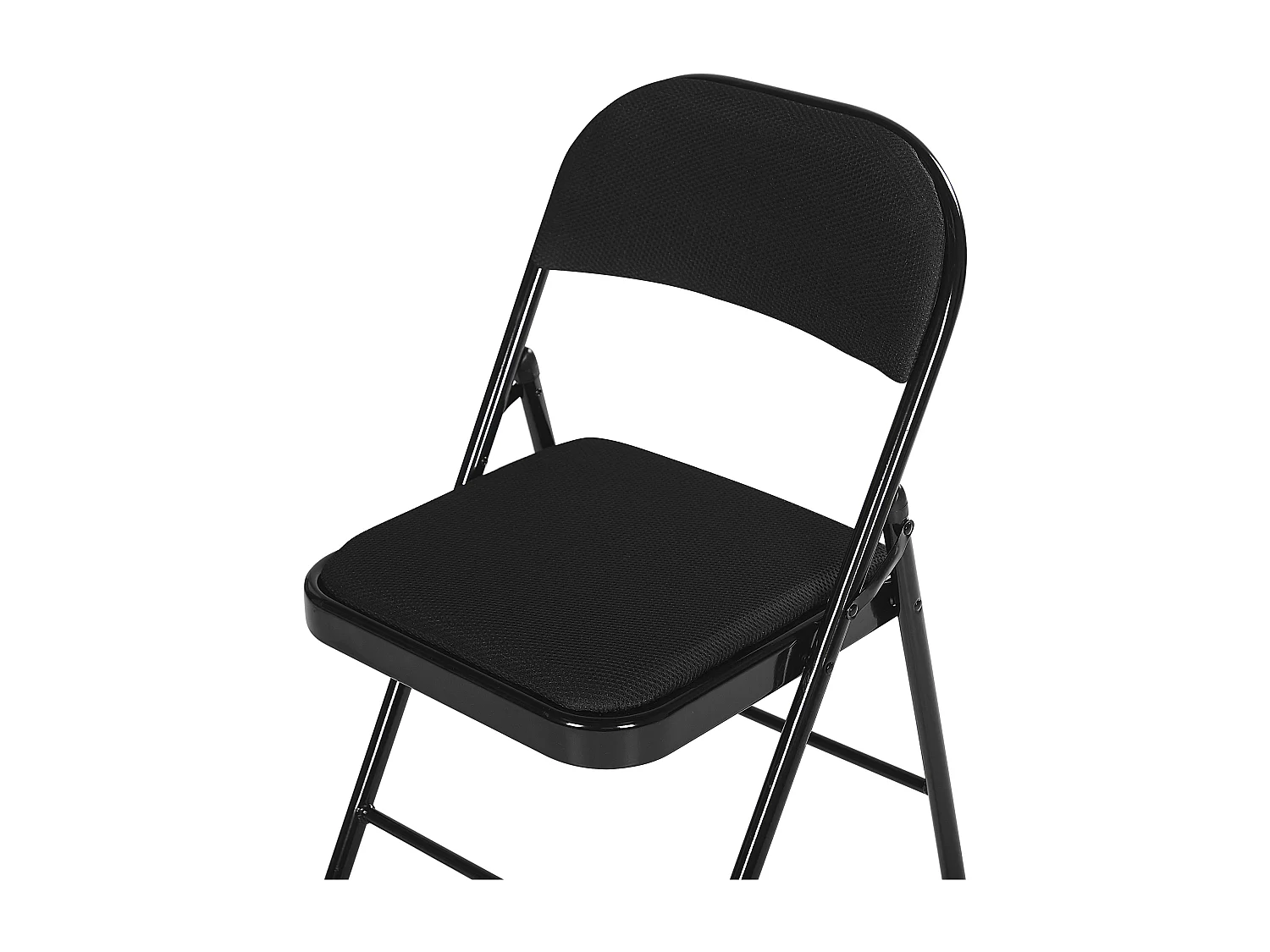 Lot de 4 chaises pliantes SPARKS Noir