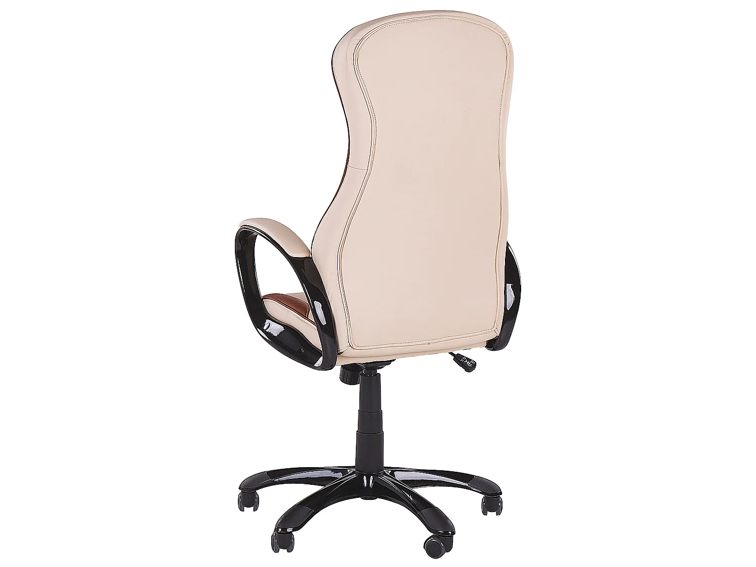 Chefsessel drehbar FELICITY Kunstleder Beige