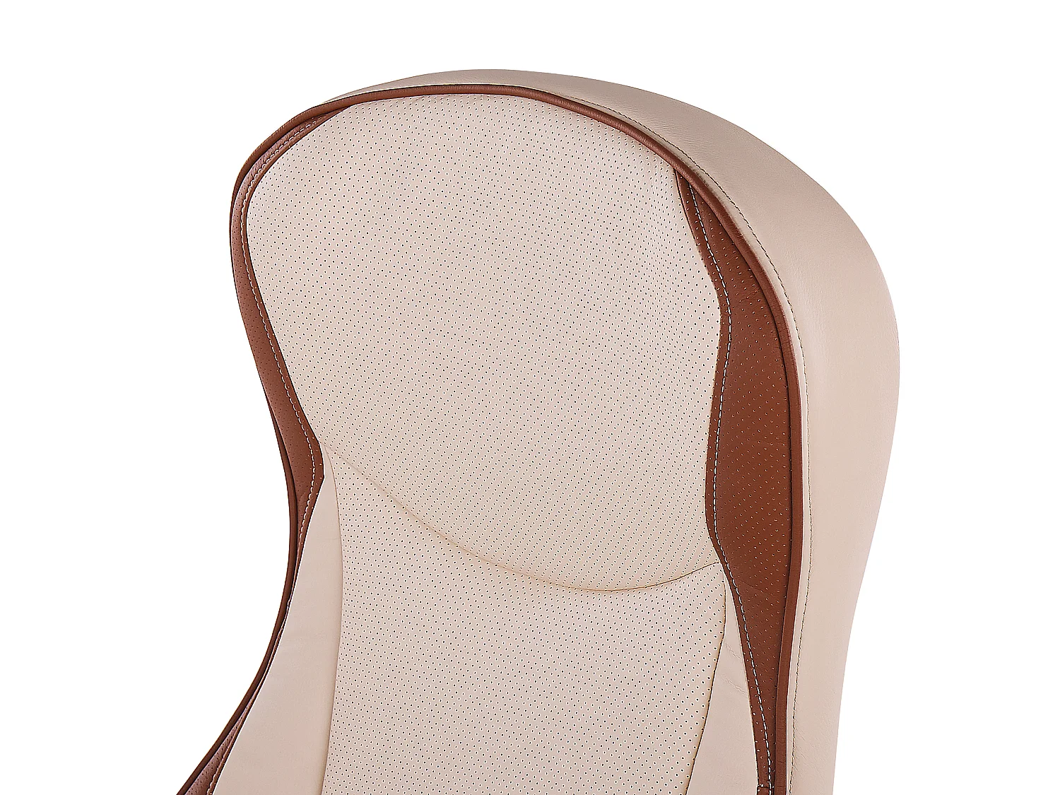 Chefsessel drehbar FELICITY Kunstleder Beige