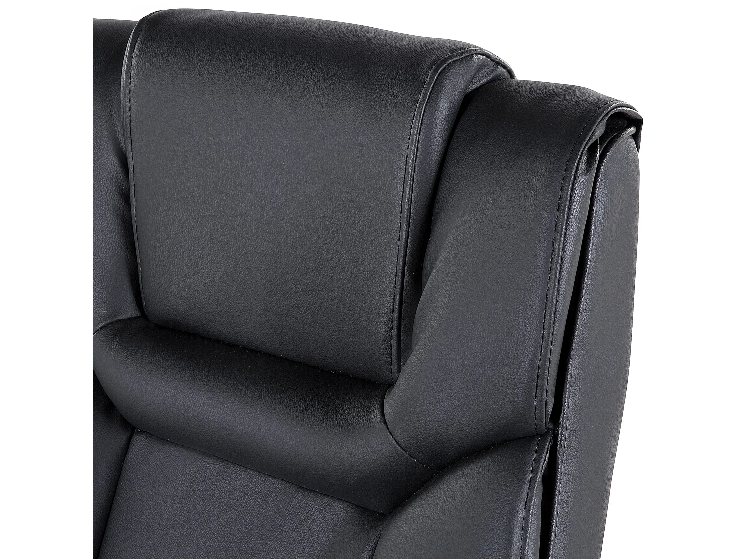Fauteuil de bureau ADVANCE Cuir PU Noir