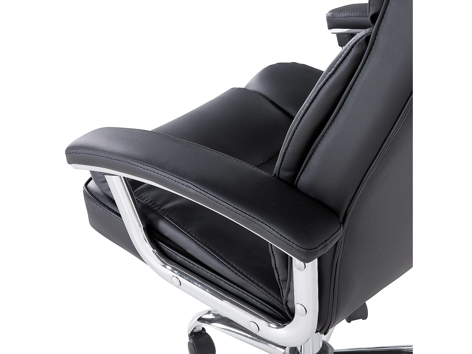 Fauteuil de bureau ADVANCE Cuir PU Noir