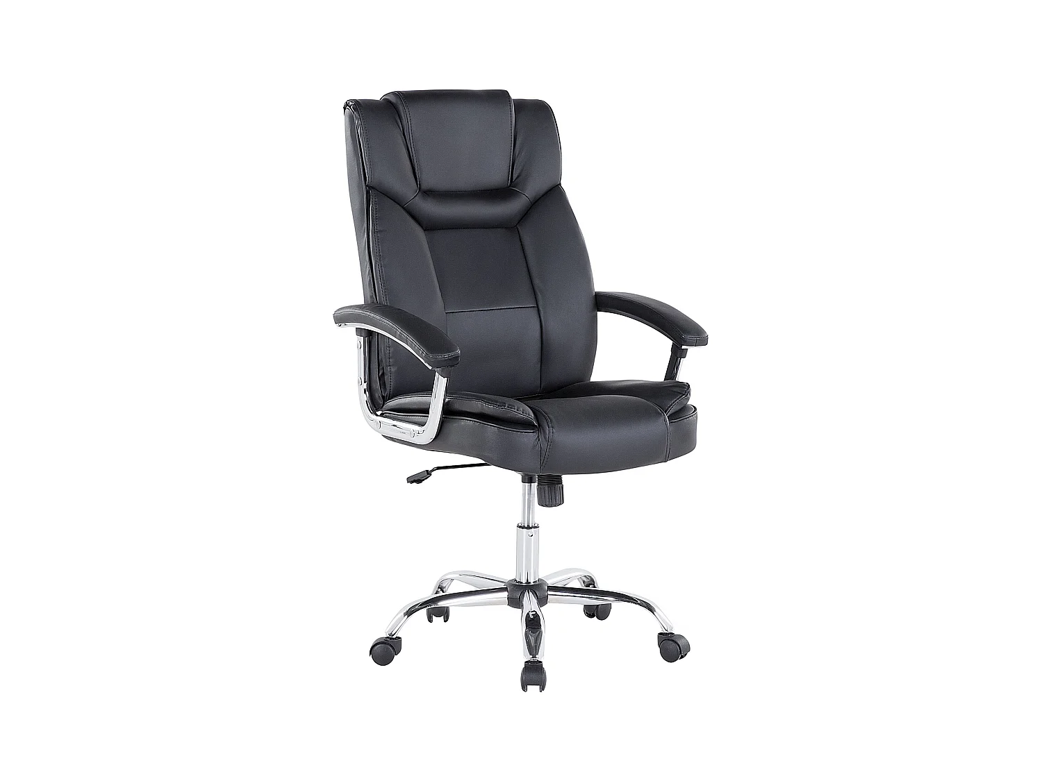 Poltrona da scrivania ADVANCE Pelle sintetica Nero