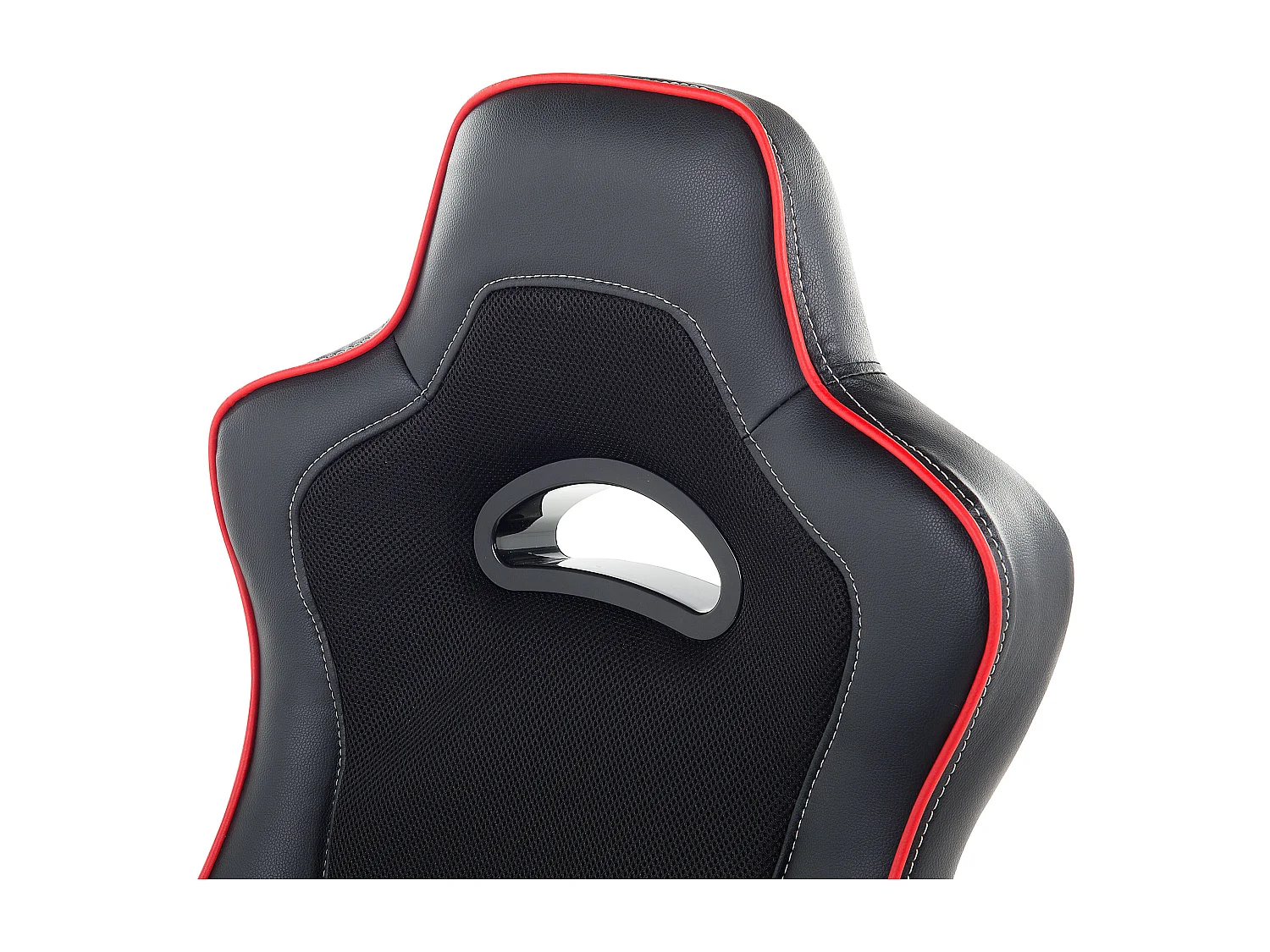 Poltrona da scrivania Pelle sintetica Rosso MASTER