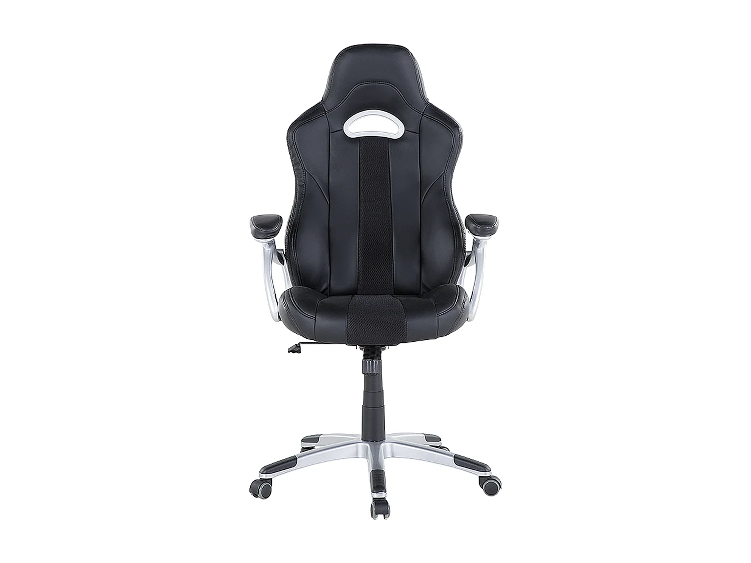 Chaise de bureau ADVENTURE Cuir PU Noir