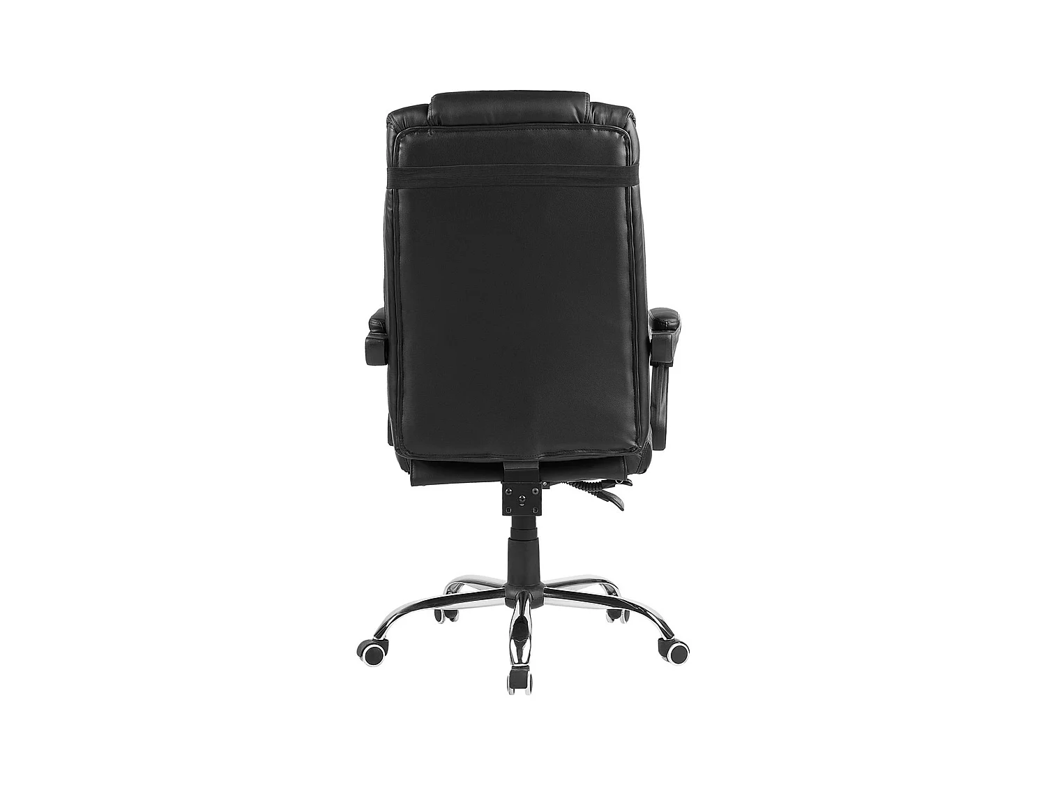 Silla ejecutiva LUXURY Piel sintética Negro