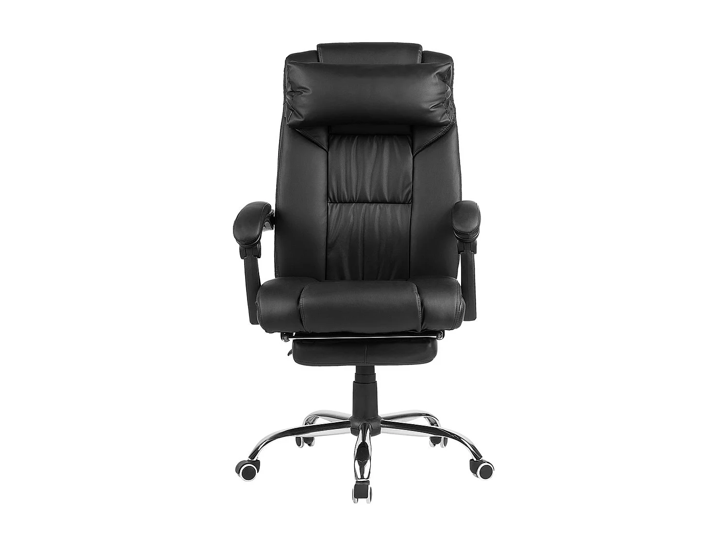 Fauteuil de bureau LUXURY Cuir PU Noir