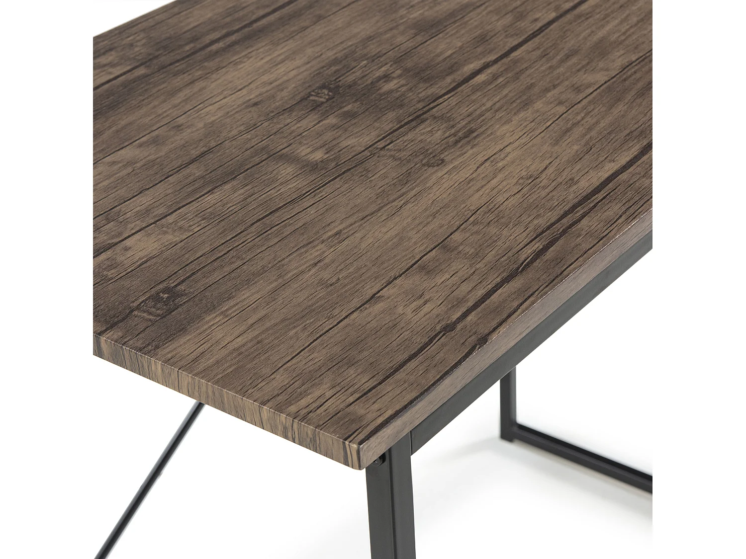 Bureau Cáceres Zwart, Computerbureau, Industriële Stijl