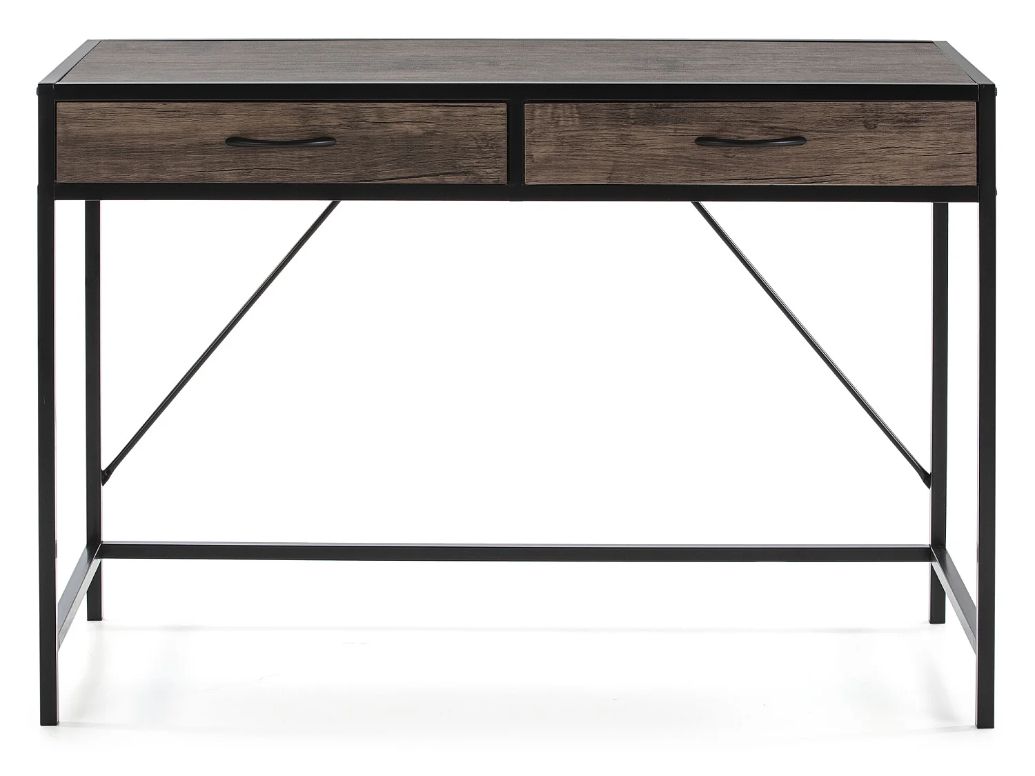 Schreibtisch Tulum Schwarz 110 cm