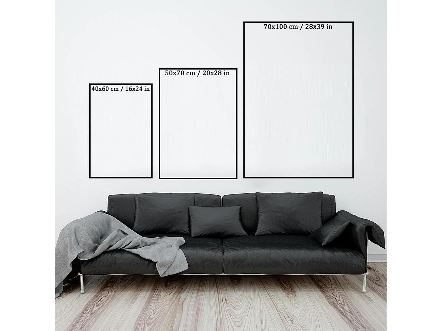 Tableau bois femme ange - 50 x 70 cm