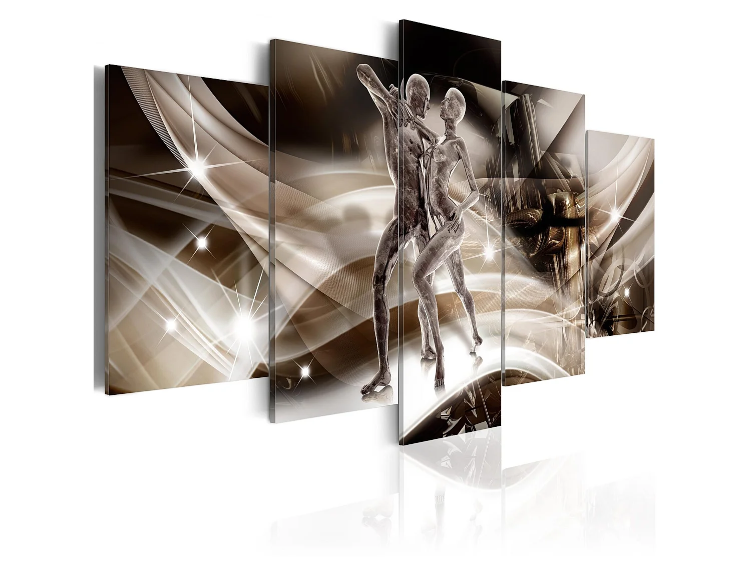 Tableau Galaxy of Dance - 100 x 50 cm