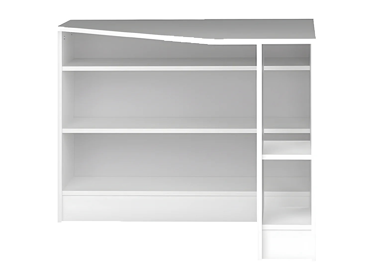 Bureau d'angle PLAN - blanc - TEMAHOME