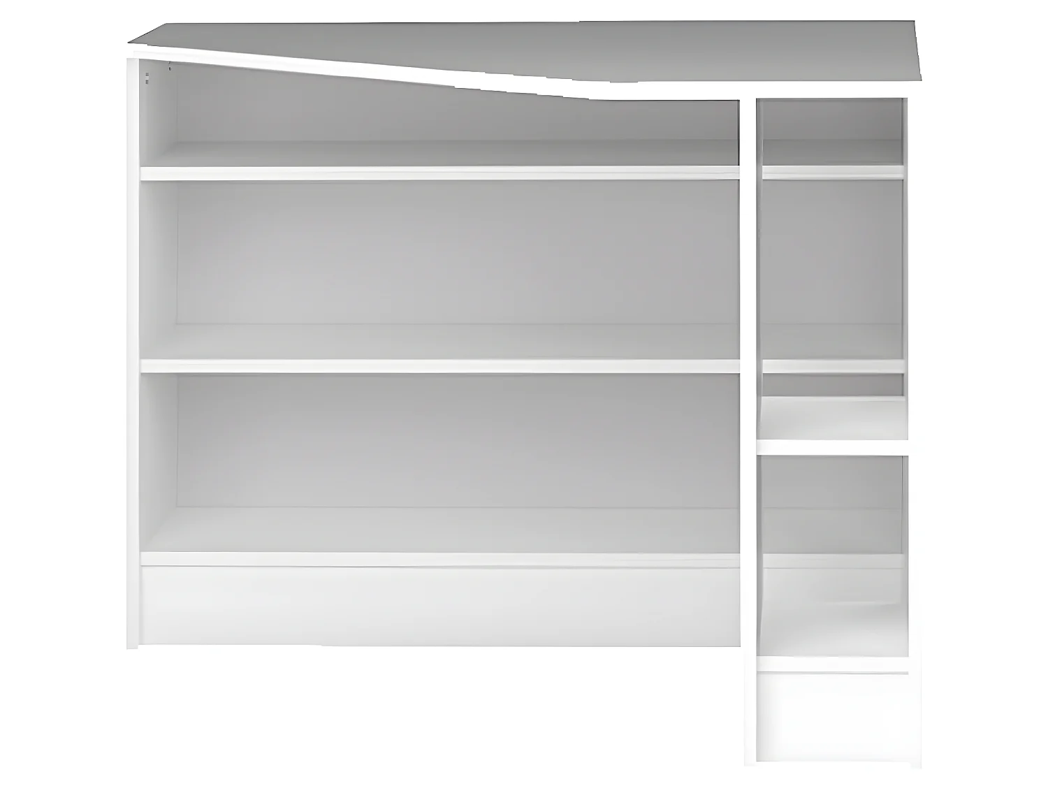 Bureau d'angle PLAN - blanc - TEMAHOME