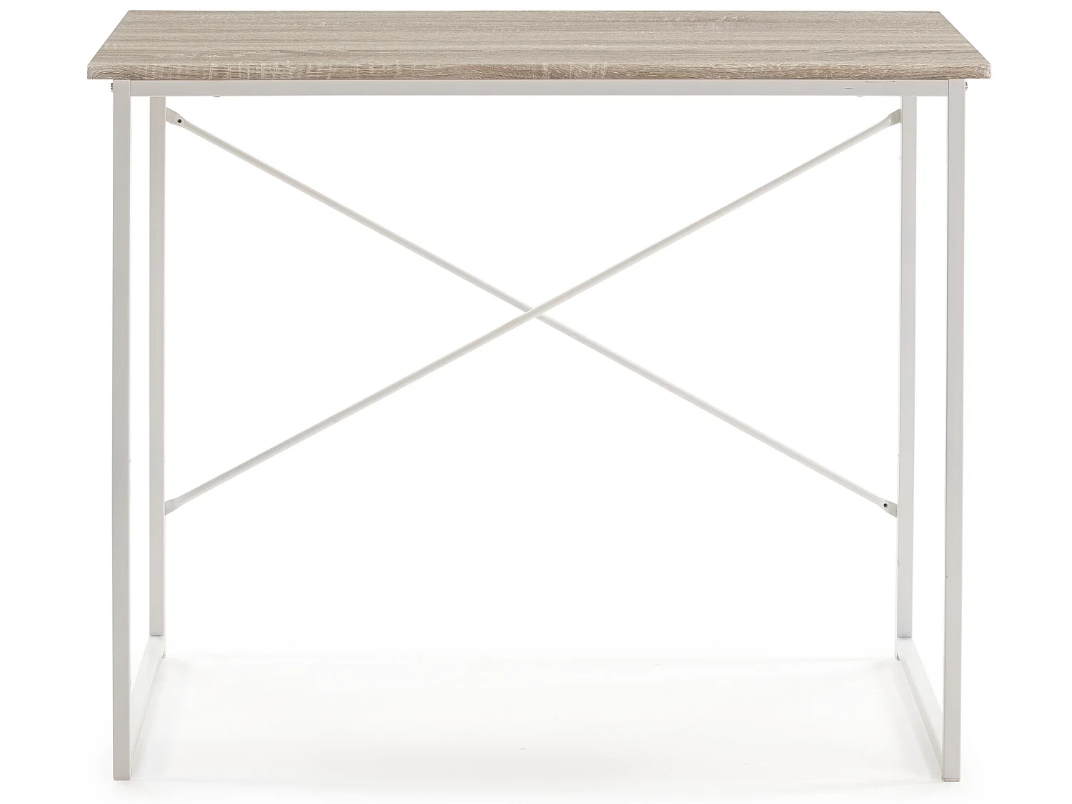 Schreibtisch Caceres Weiß 90 cm