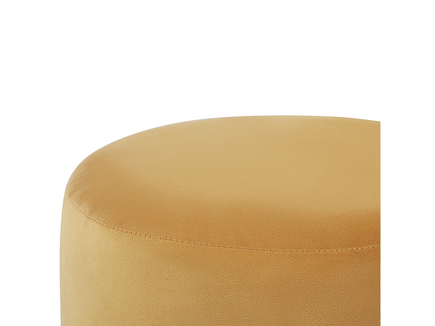 Pouf SOPHIA Velluto Senape 39 cm 39 cm 40 cm