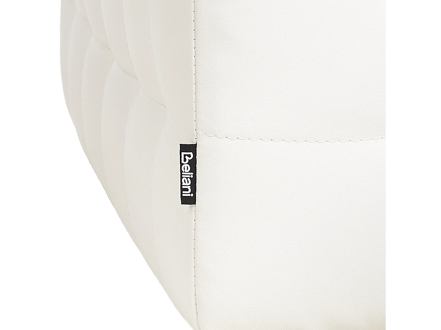 Otomana ze schowkiem MICHIGAN Ekoskóra Biały