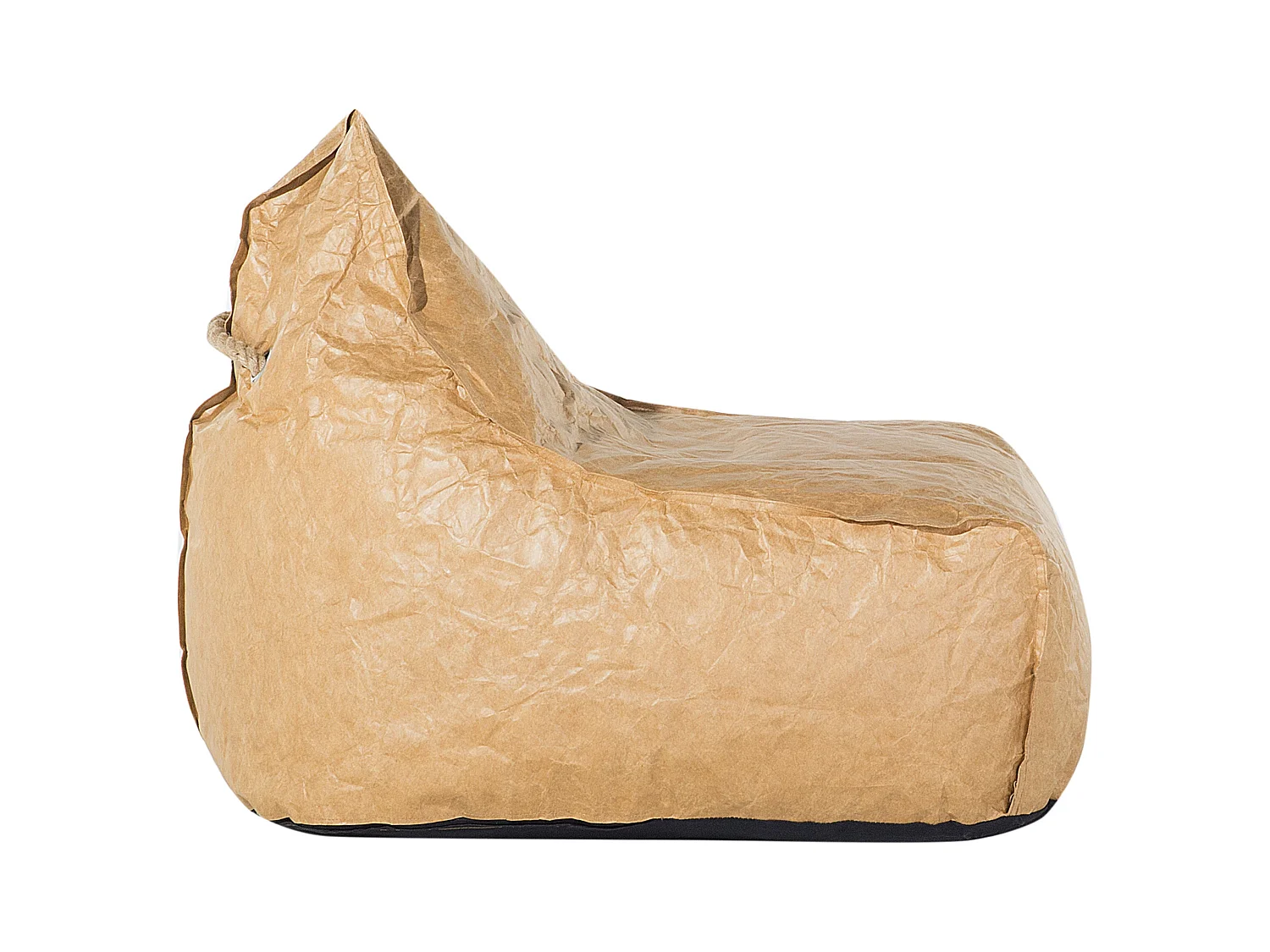 Pouf poire 200 L DROP 63 cm 75 cm Marron doré