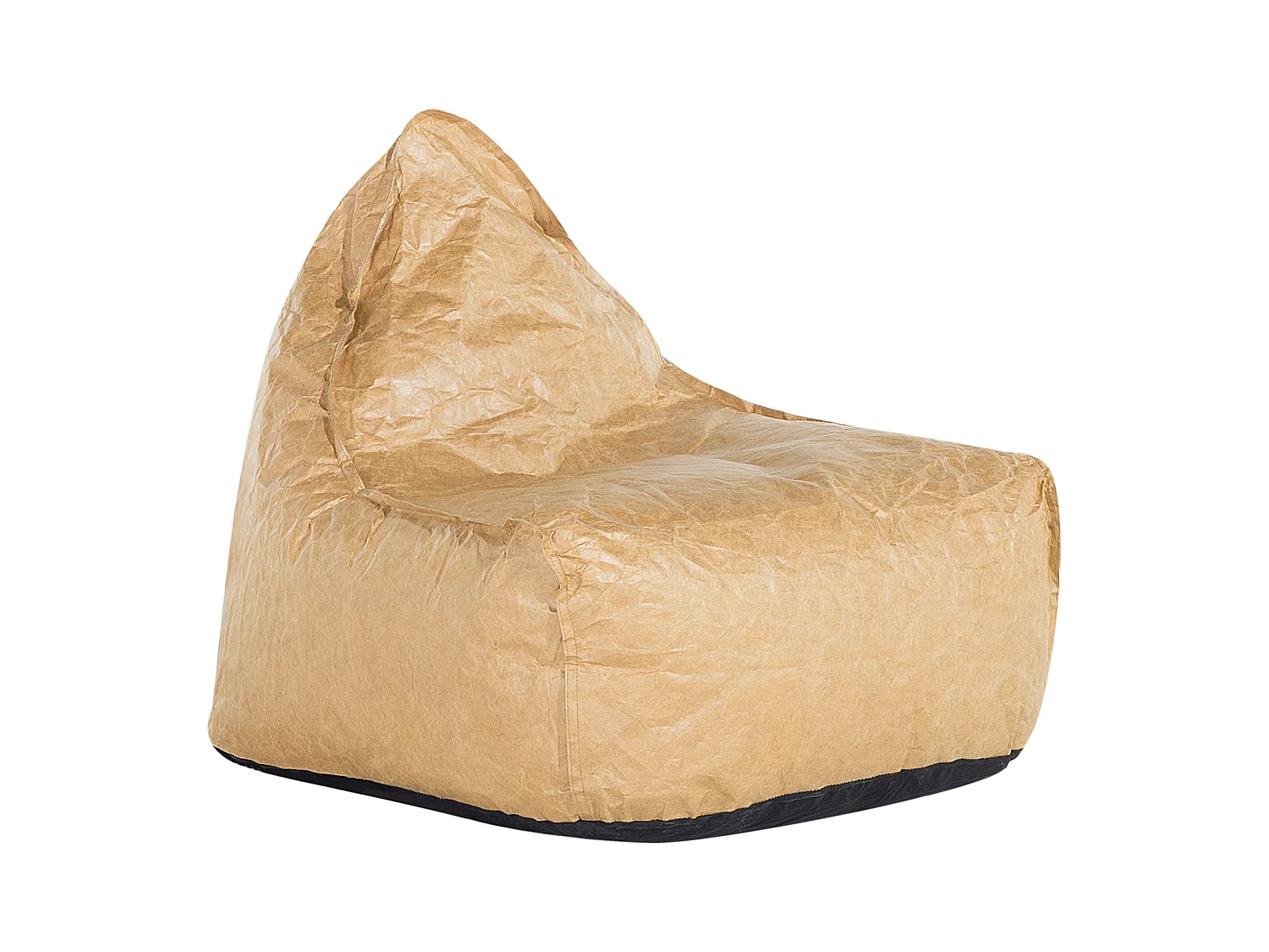 Pouf poire 200 L DROP 63 cm 75 cm Marron doré