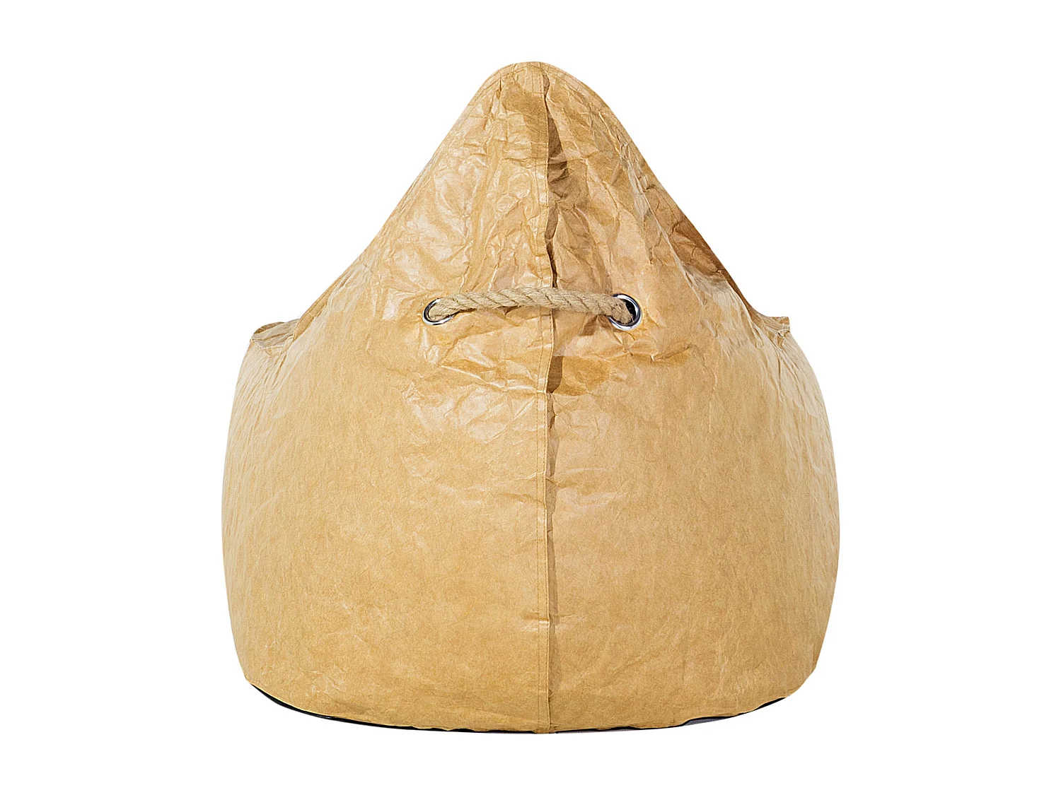 Pouf poire 200 L DROP 63 cm 75 cm Marron doré