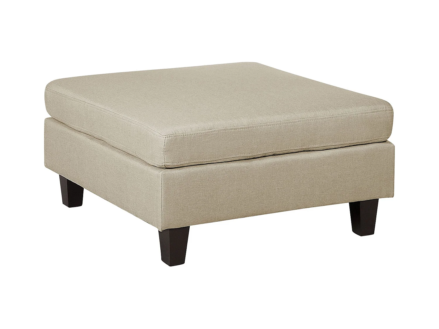 Ottoman FEVIK Tissu Beige