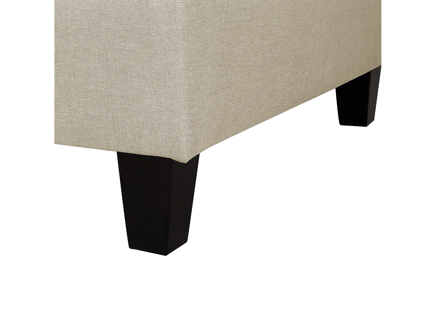 Ottomana FEVIK Tessuto Beige