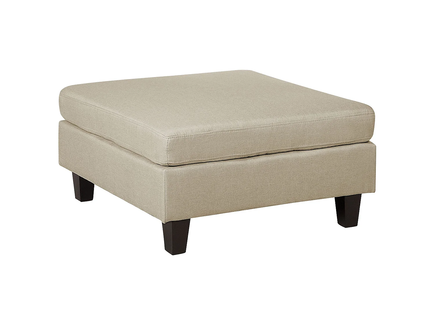 Ottomane FEVIK Stoff Beige