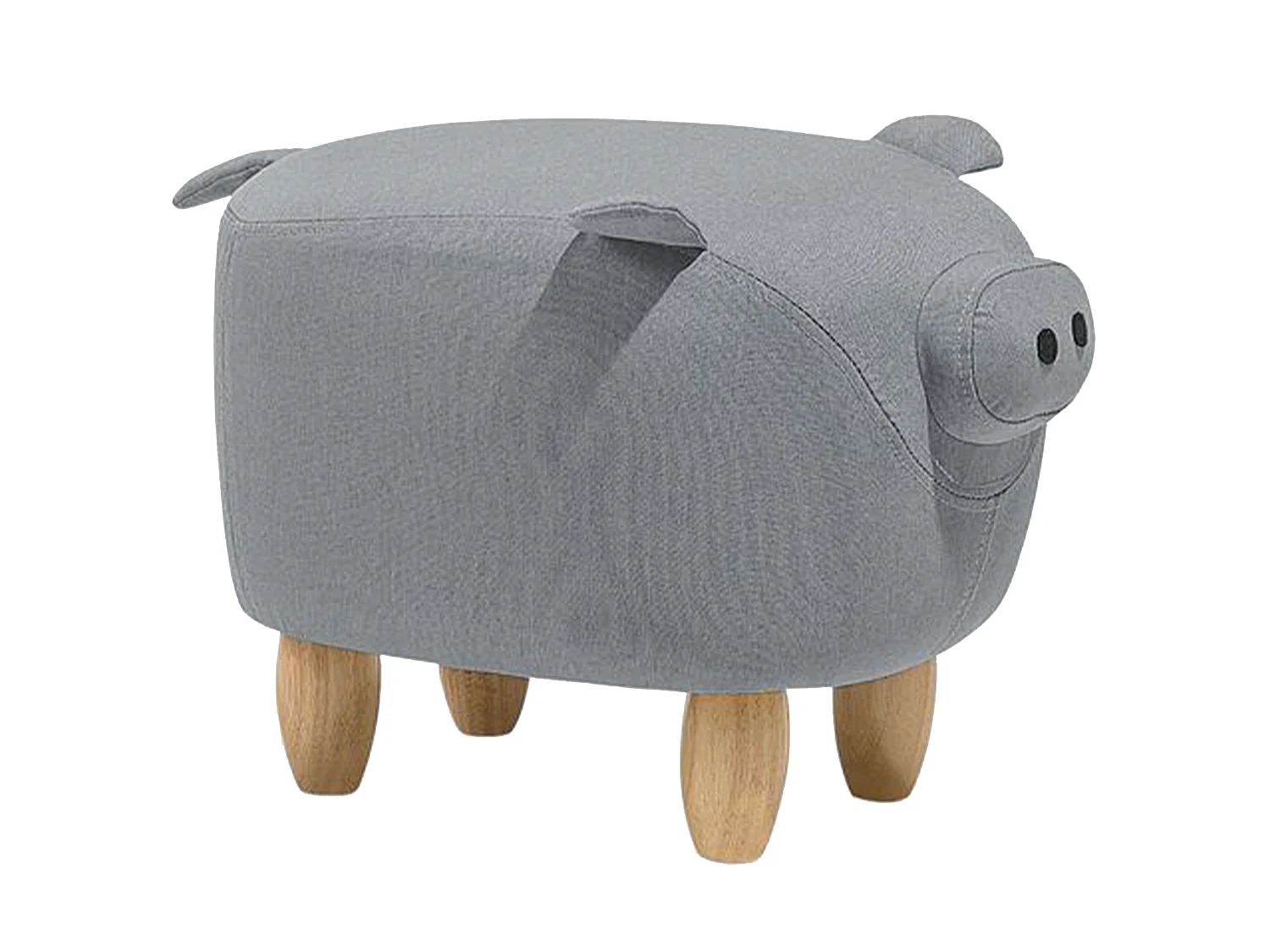 Dierenpoef PIGGY Stof Lichtgrijs