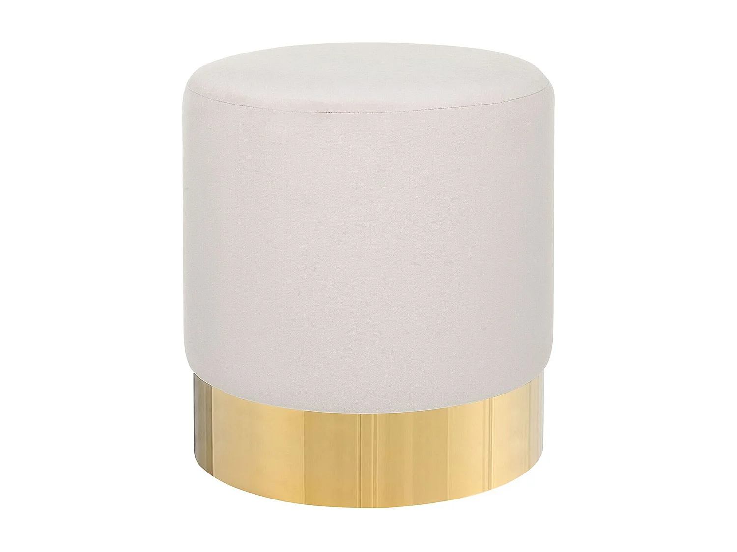 Pouf SOPHIA Velours Rose