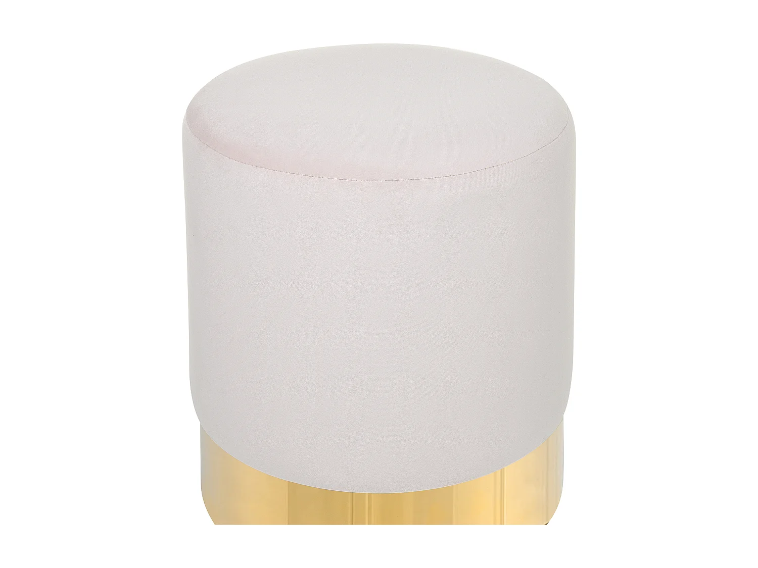 Pouf SOPHIA Velours Rose