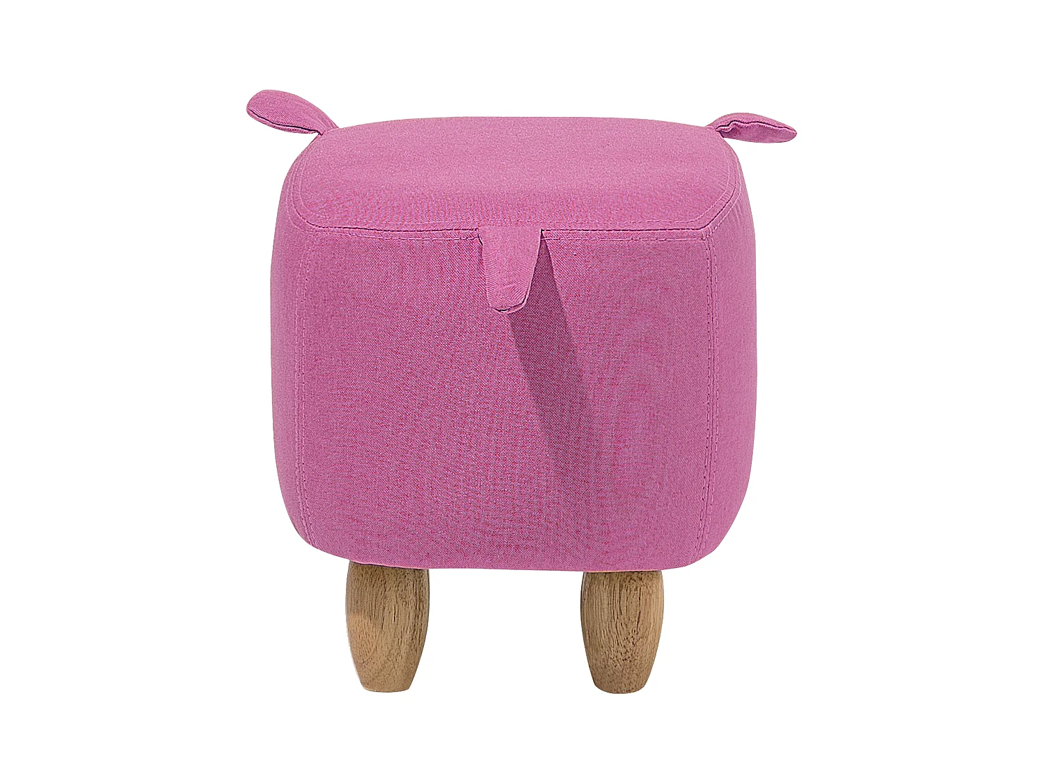 Tierhocker PIGGY Stoff Rosa