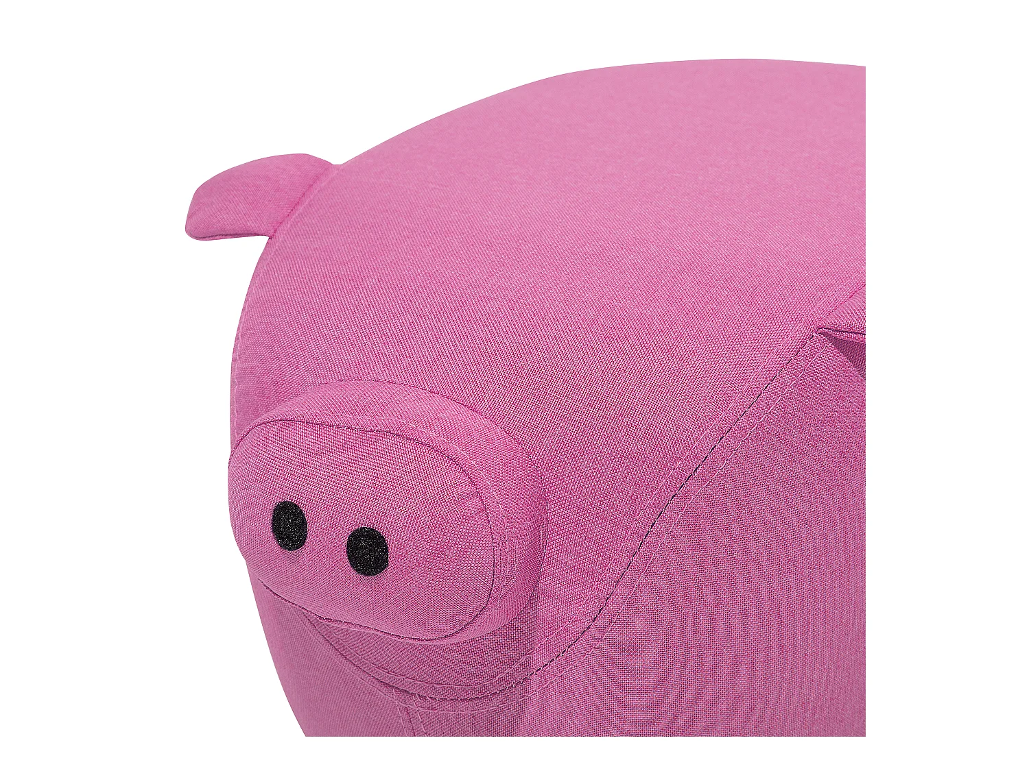 Tierhocker PIGGY Stoff Rosa