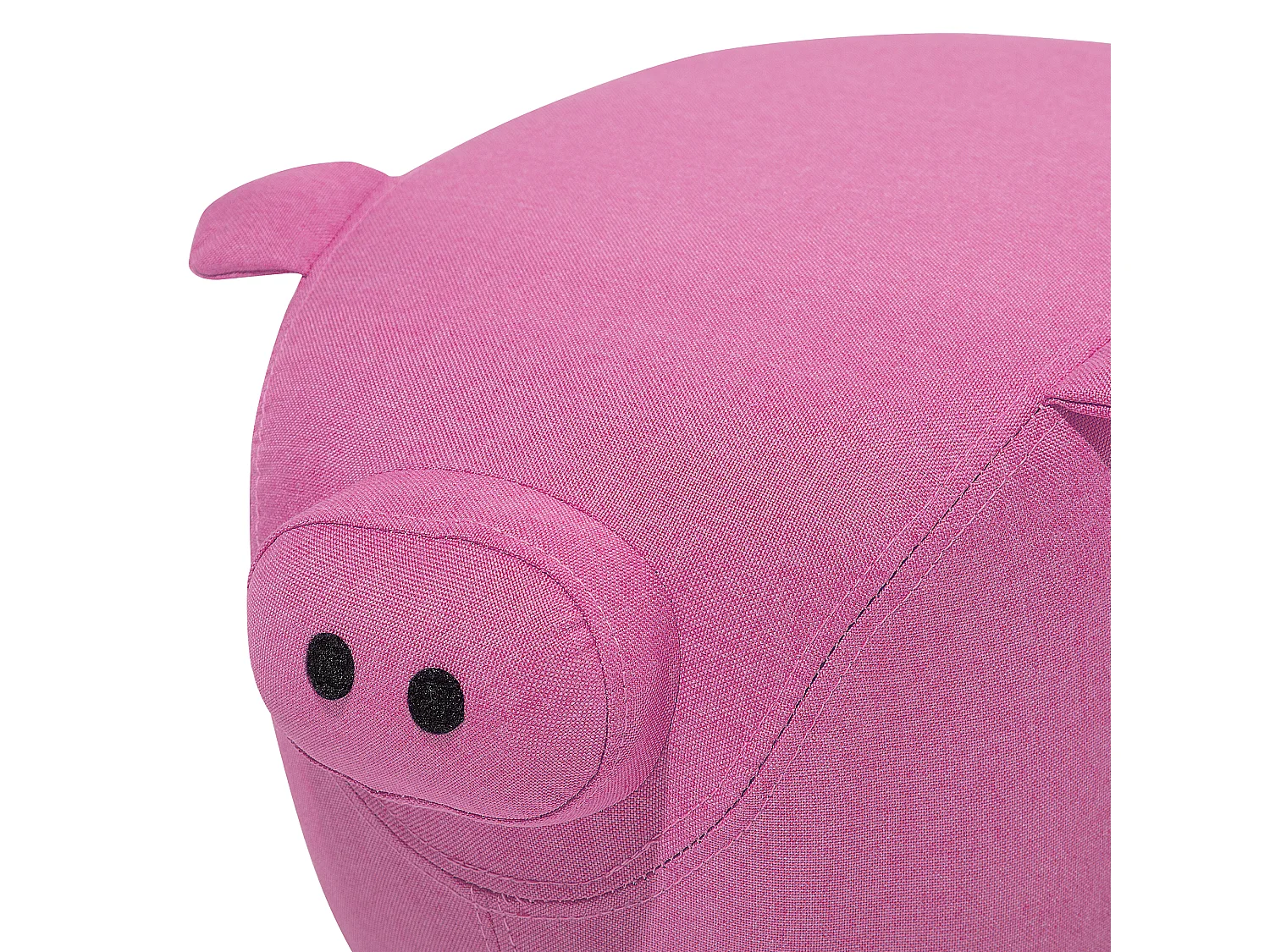 Tierhocker PIGGY Stoff Rosa