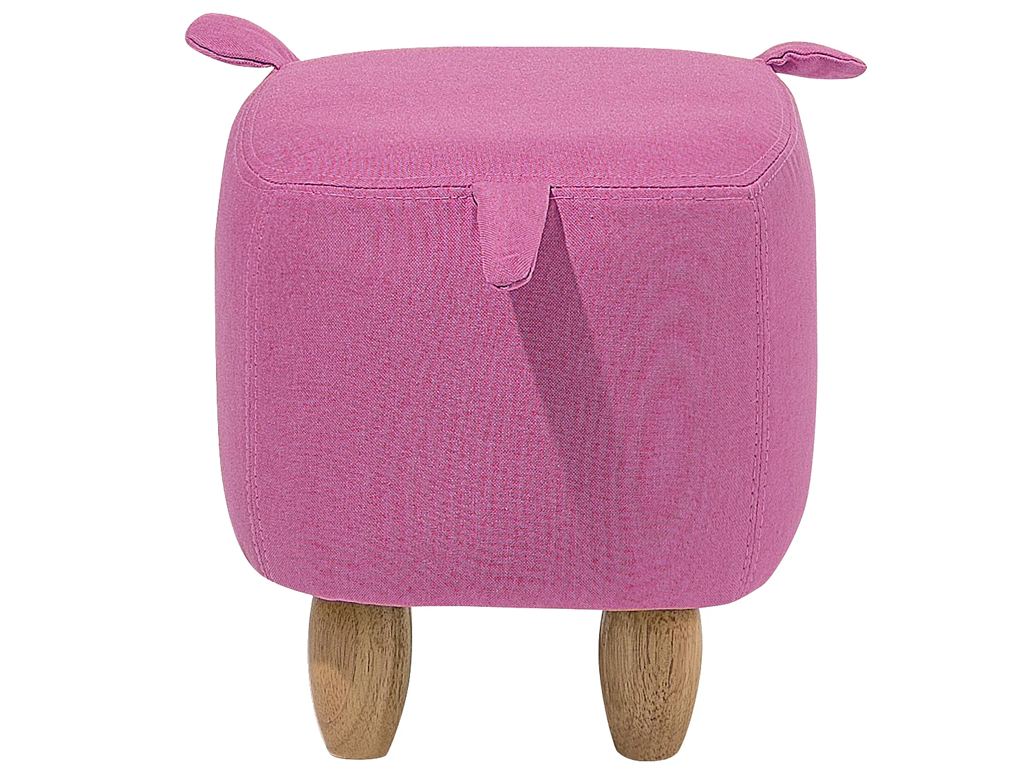 Animal Stool PIGGY Fabric Pink Pig