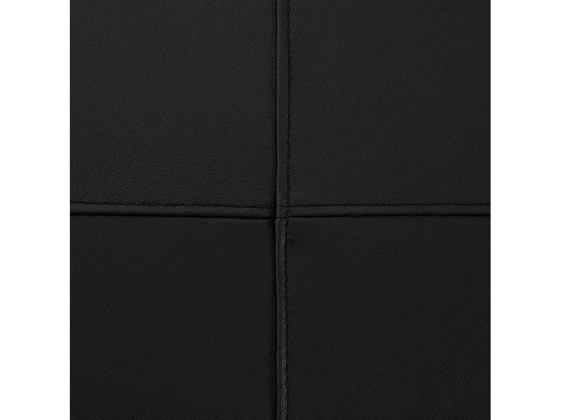 Ottoman OSLO Cuir Noir