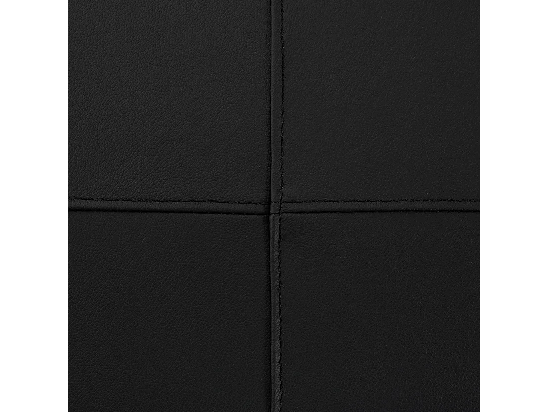 Ottoman OSLO Cuir Noir