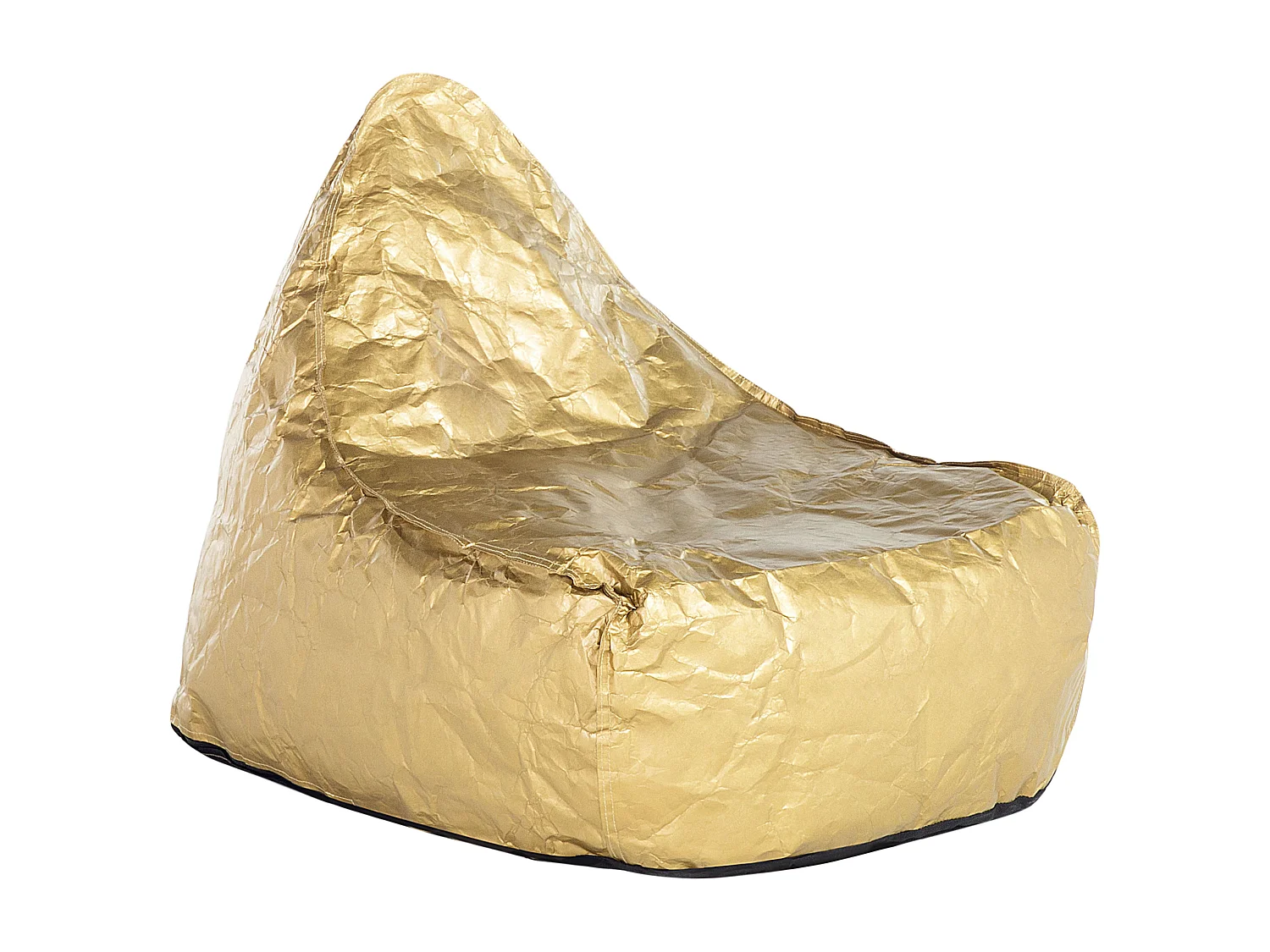 Pouf poire 200 L DROP 63 cm 75 cm Doré