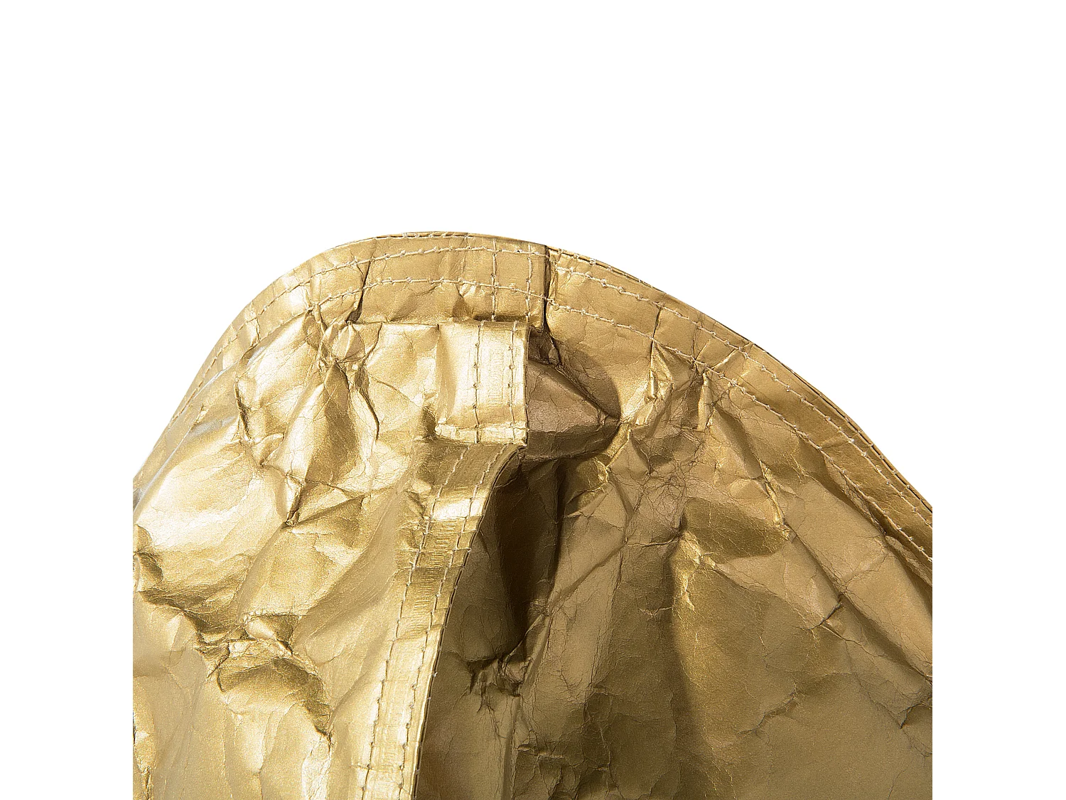 Pouf poire 200 L DROP 63 cm 75 cm Doré