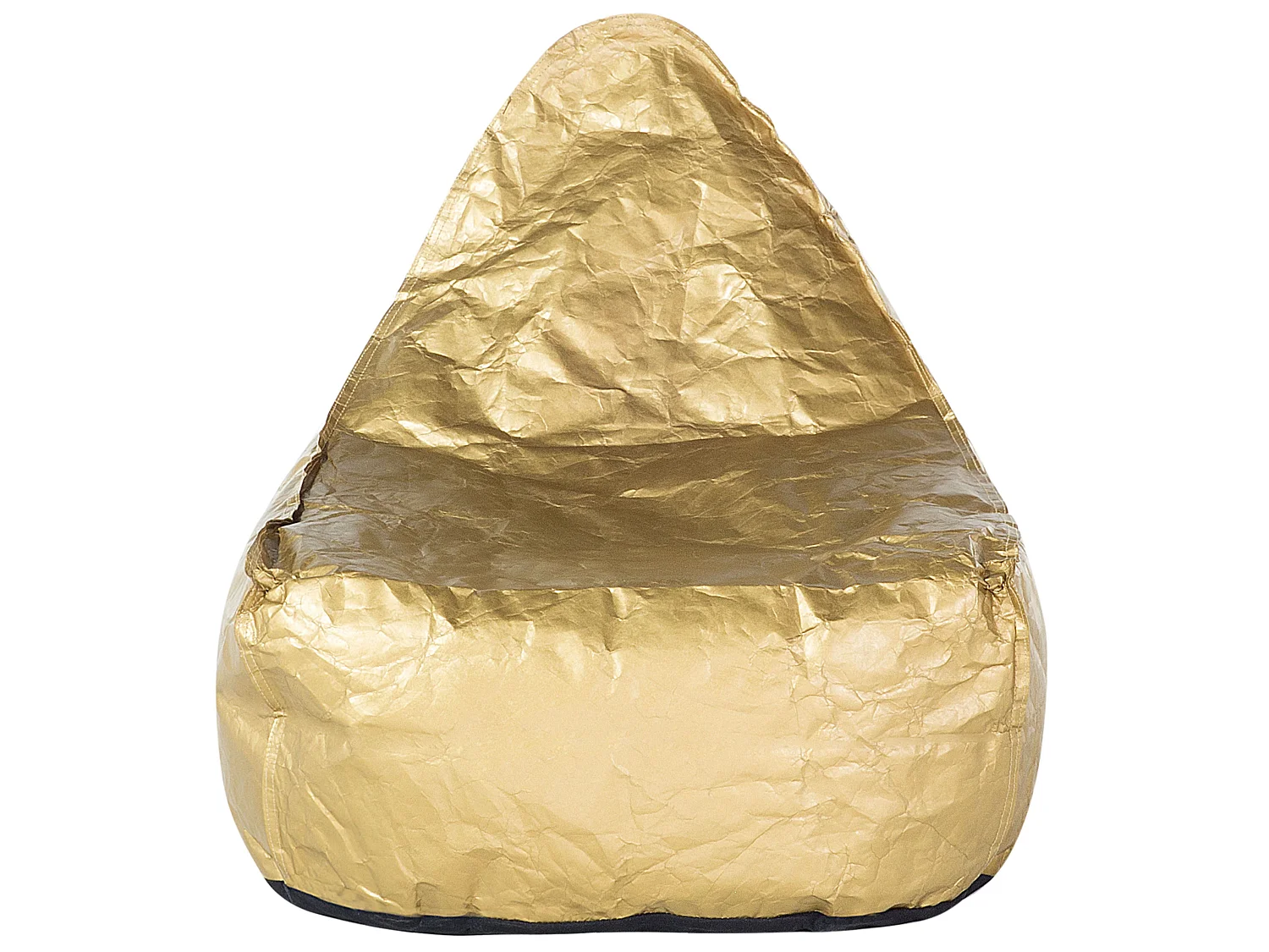 Pouf poire 200 L DROP 63 cm 75 cm Doré