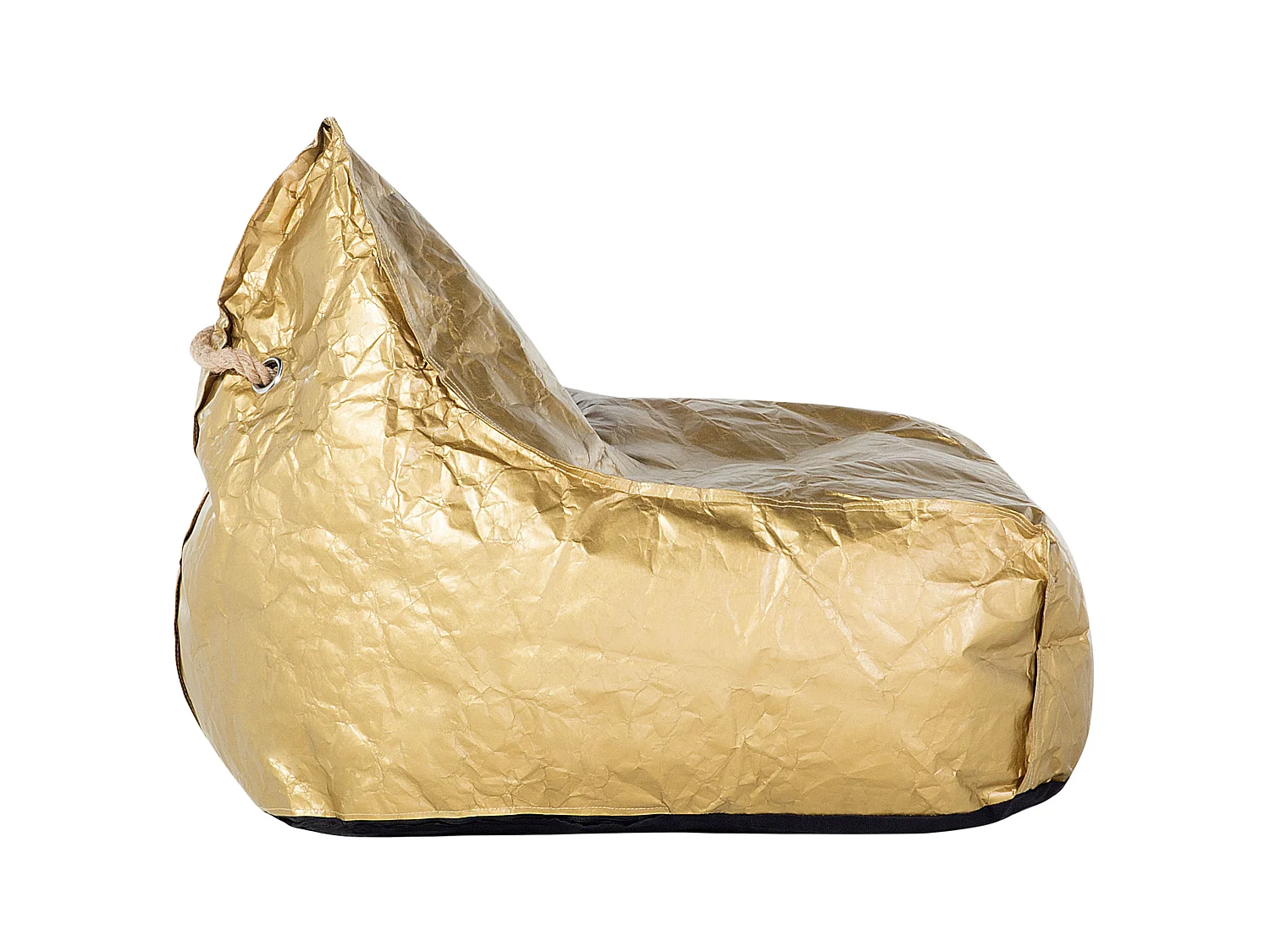 Pouf poire 200 L DROP 63 cm 75 cm Doré