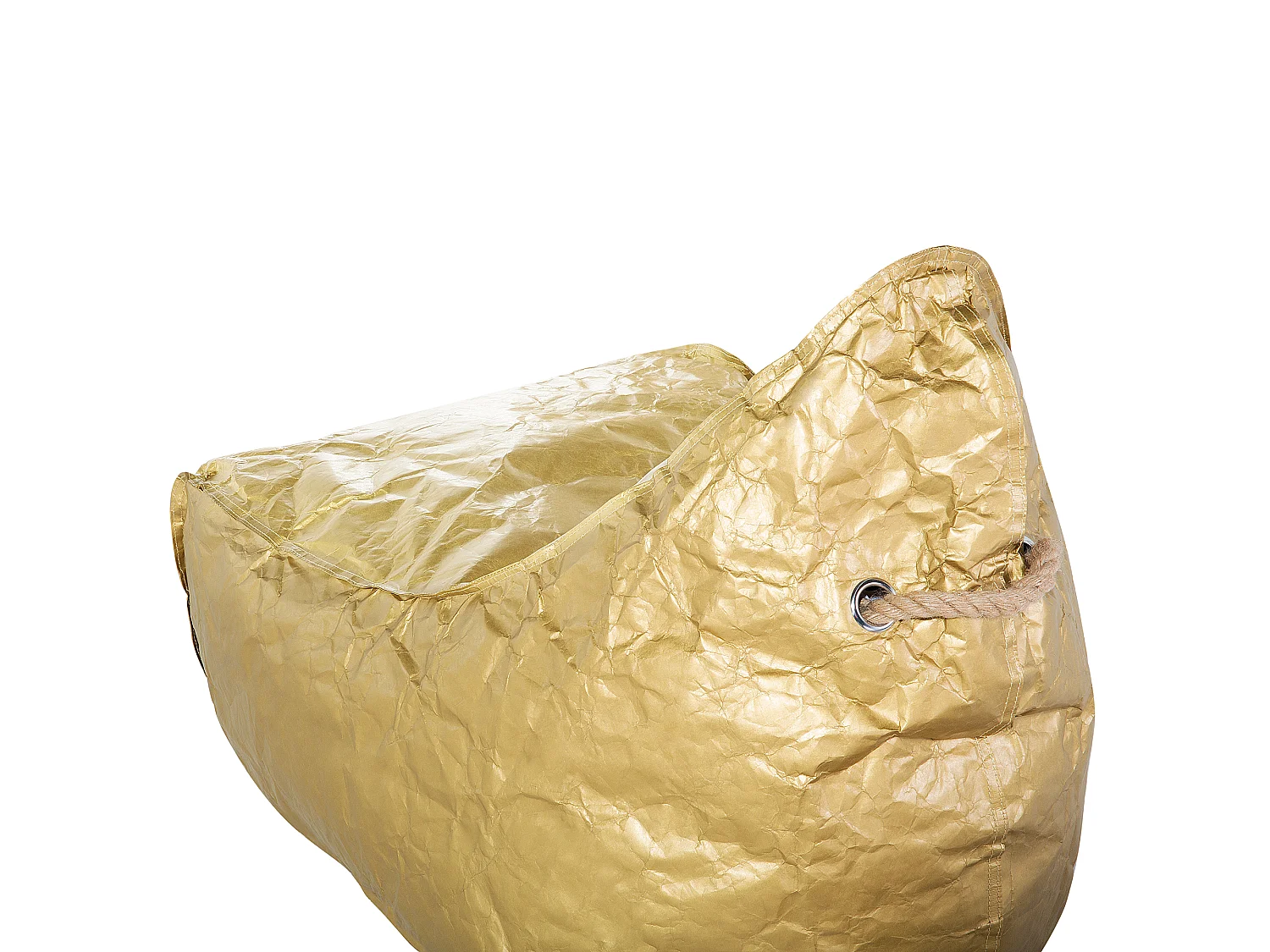 Pouf poire 200 L DROP 63 cm 75 cm Doré